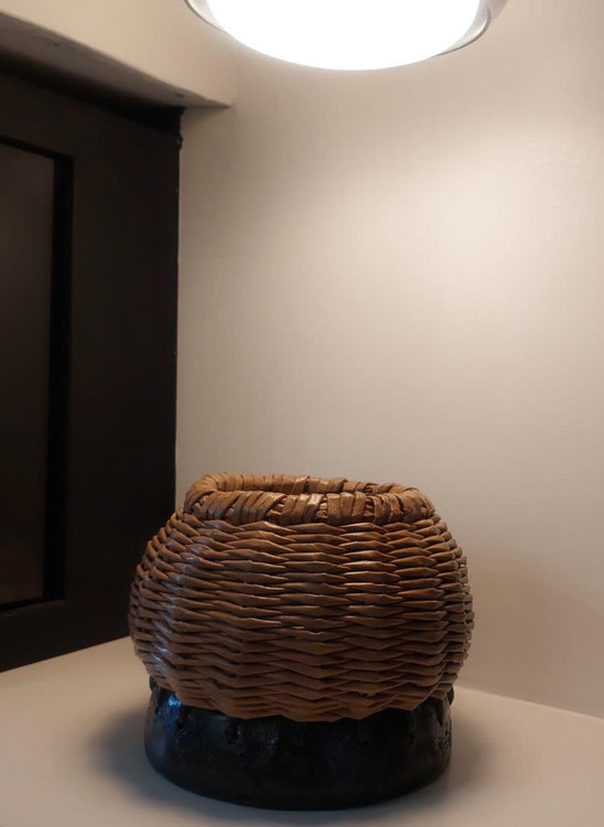 گلدان توپی و گرد