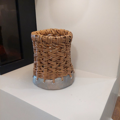 گلدان ویکرباف ضربدری